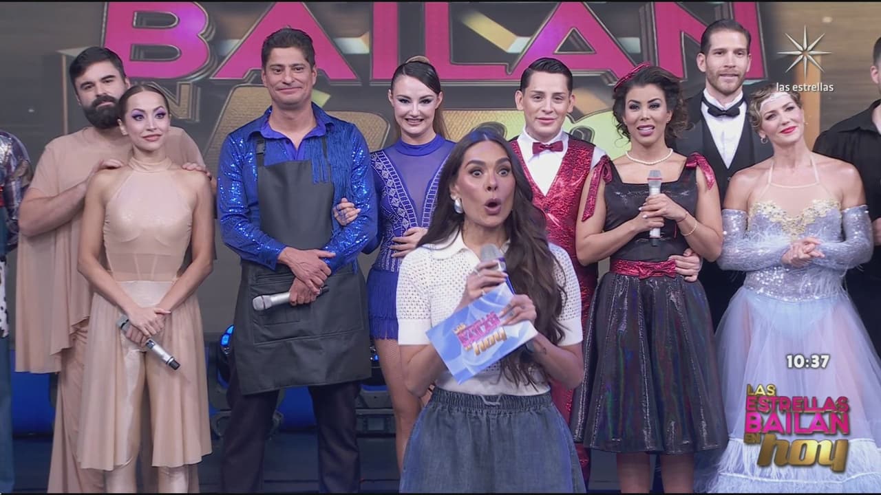 Participante de Las Estrellas bailan en Hoy le roba tremendo beso en la boca a su compañera y la deja sin palabras, ¿confirman romance?