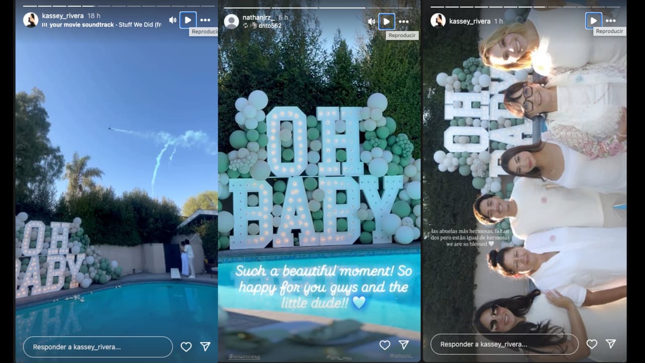 Hija de Rosie Rivera celebra su ‘gender reveal’ junto a sus seres queridos