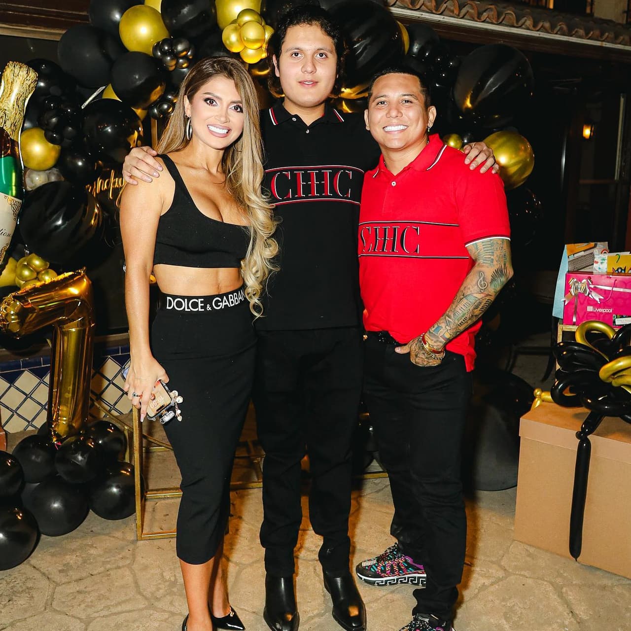 Edwin Luna muestra la espectacular fiesta del hijo mayor de Kimberly Flores