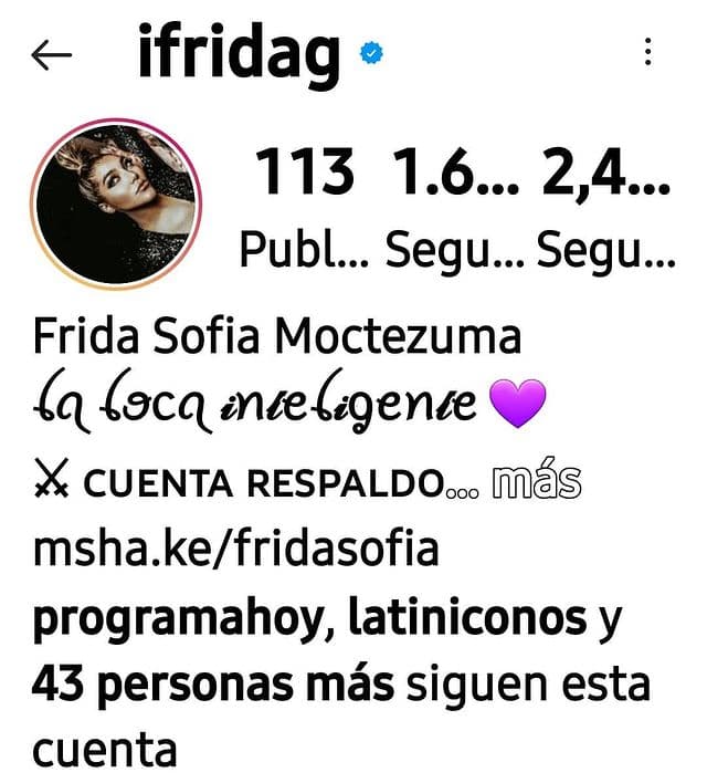 La candente evidenció en redes que ya dejó de usar su apellido materno.