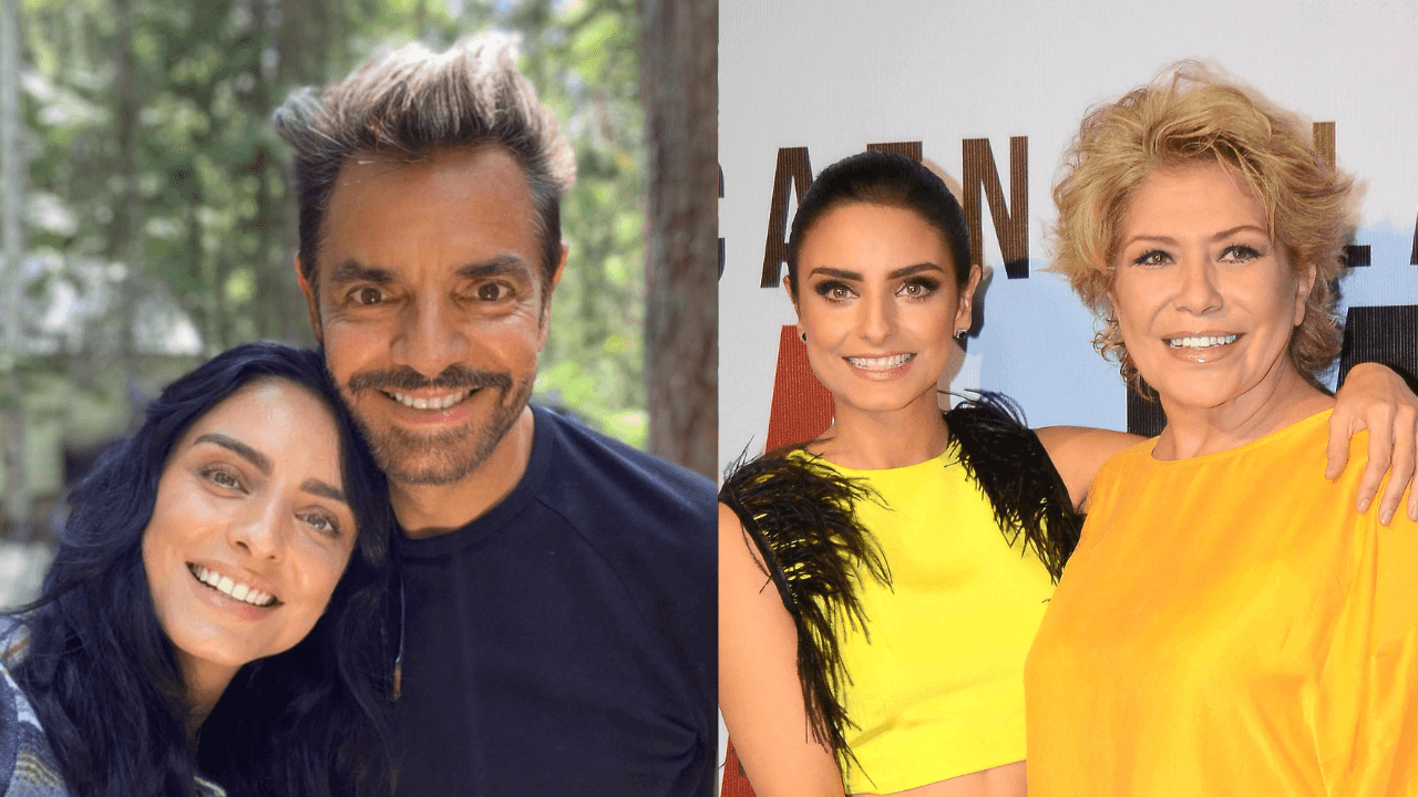 Eugenio Derbez da la cara tras la muerte de la mamá de Aislinn Derbez; devastado, manda mensaje a su hija
