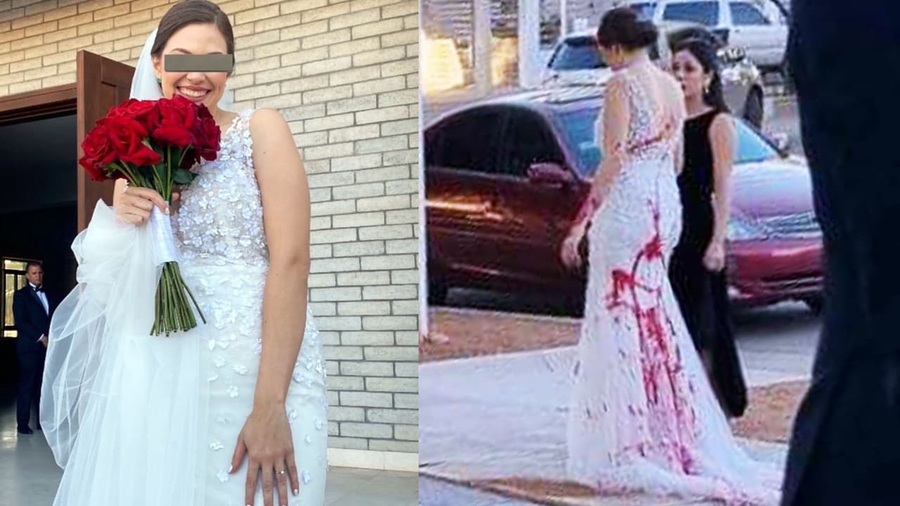 Novia es cubierta de pintura en plena boda y acusan a su suegra del 'ataque': ¿se atrevió a tanto?