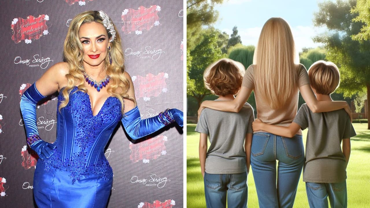 Aracely Arámbula revela la peculiar petición que le hicieron sus hijos, ¿seguirán los pasos de sus padres?