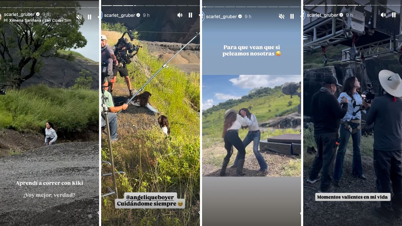 Scarlet Gruber muestra impactantes escenas de 'Doménica Montero'.