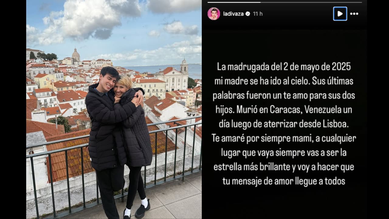 'La Divaza' confirma la muerte de su madre tras padecer cáncer