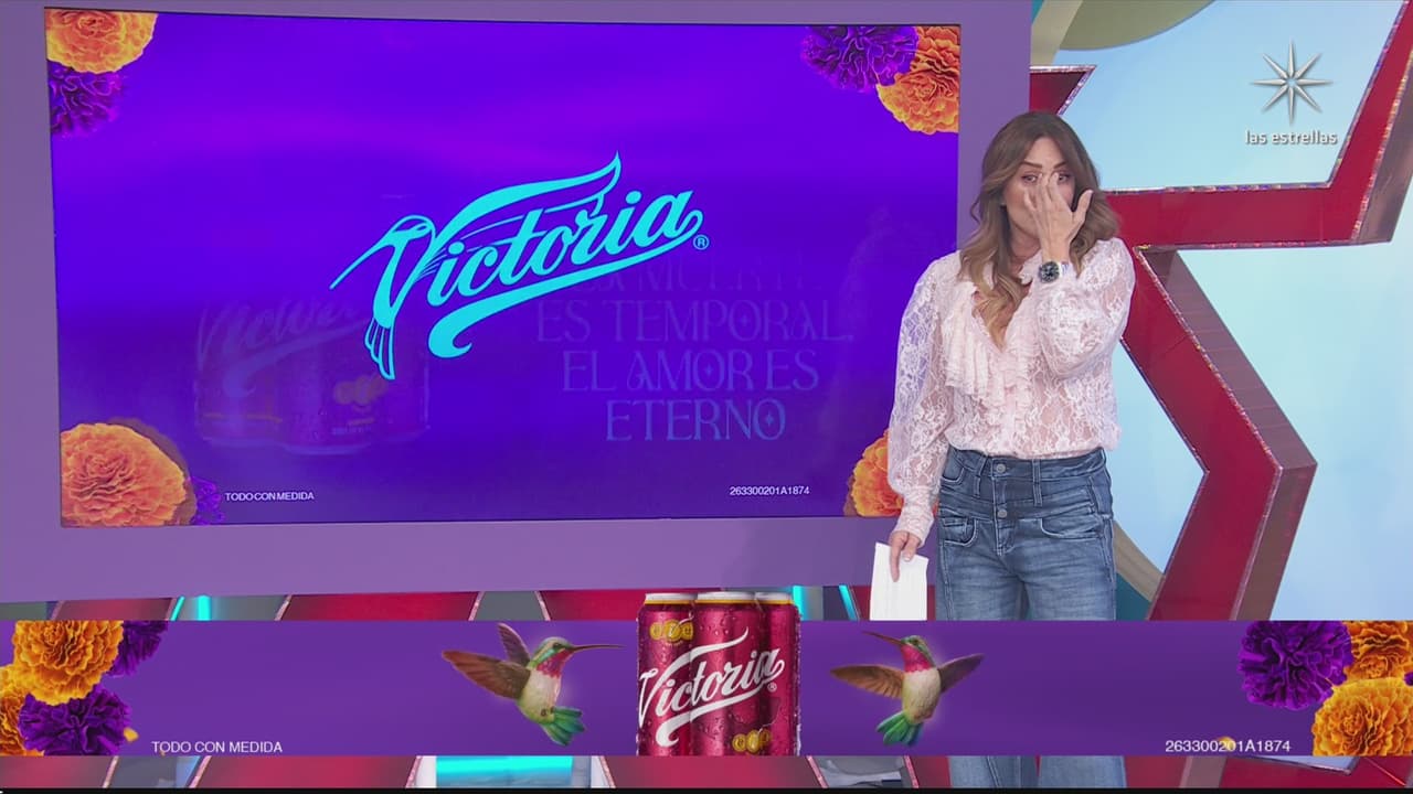 ¿Por qué Andrea Legarreta se conmovió en Hoy este 16 de octubre? Esto pasó en vivo