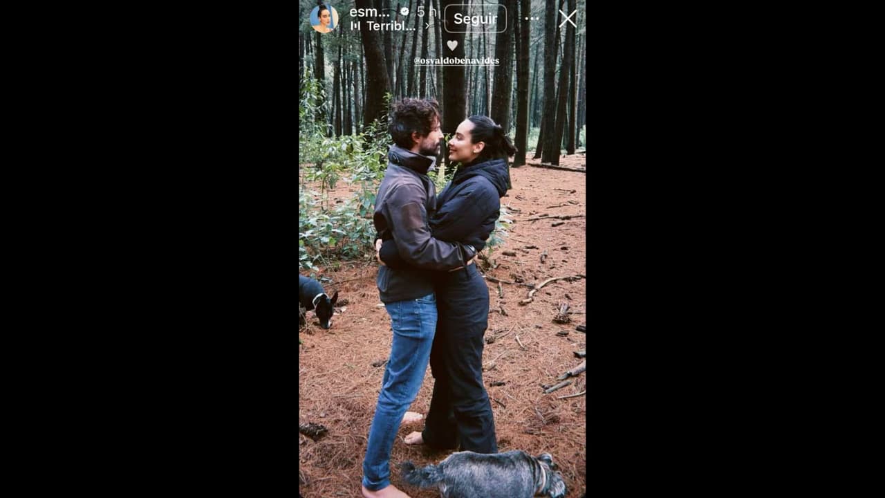 Esmeralda Pimentel comparte nueva foto junto a Osvaldo Benavides