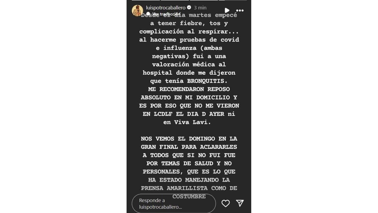 Potro aclara por qué no visitó con Tierra a los finalistas de La Casa de los Famosos México.