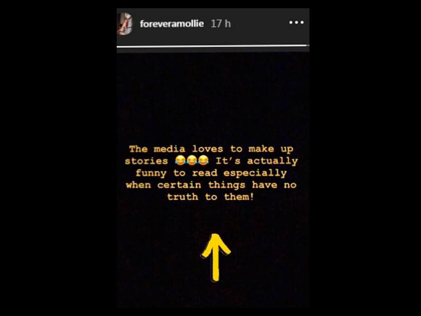 Este fue el mensaje que Mollie Gould envió a través de sus redes sociales