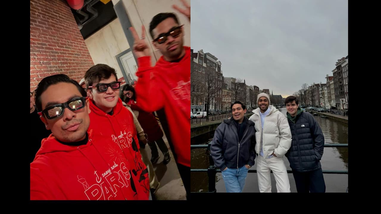 Ricardo Peralta comparte imágenes de su viaje a Europa para celebrar su cumpleaños