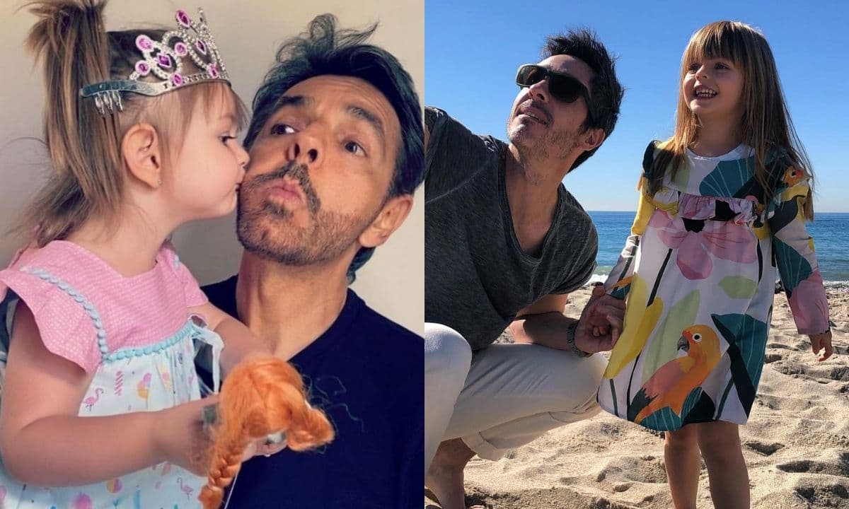 El actor compartió un video con imégenes inéditas de la hija de Aislinn Derbez