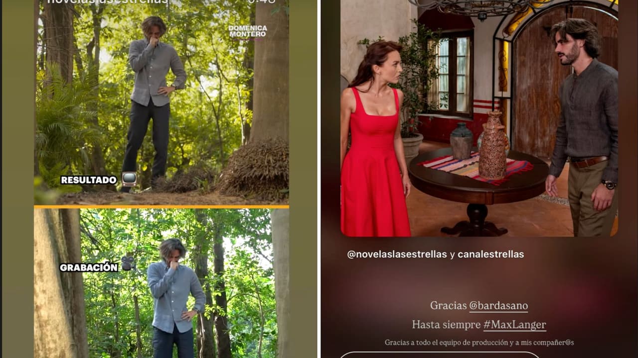 Diego Amozurrutia se despide de 'Max' su personaje en Doménica Montero.