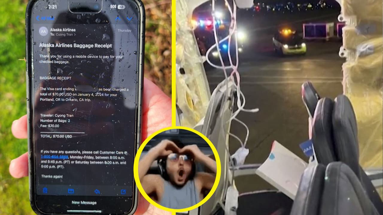 iPhone cae desde el vuelo de Alaska Airlines, a 5 mil metros de altura, y funciona normalmente: ¿cómo pasó?