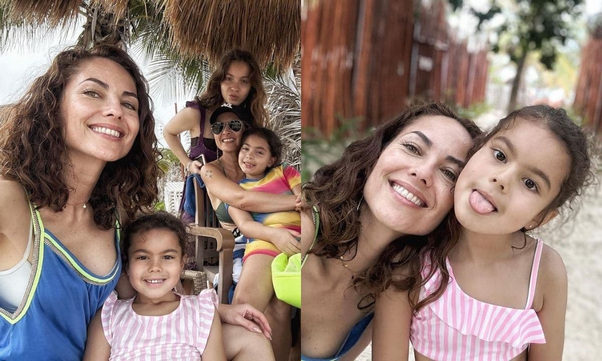 La actriz compartió las fotos de su nieta en redes sociales