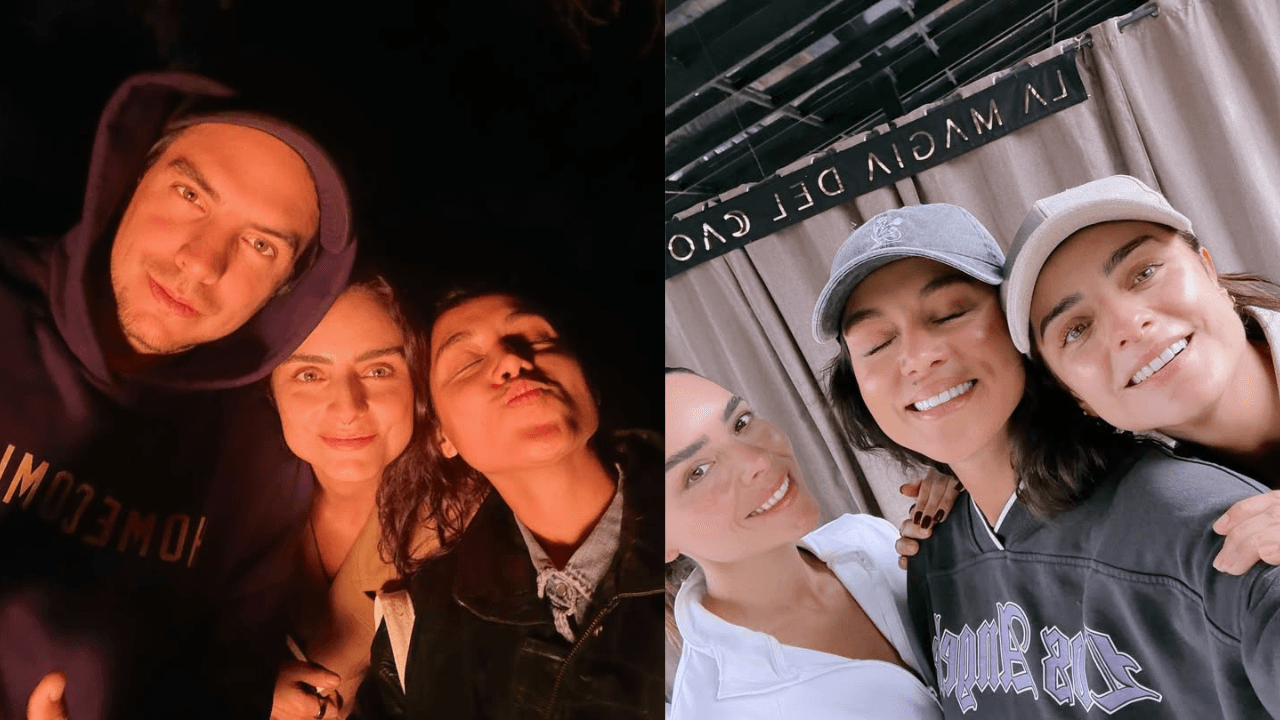 Aislinn Derbez reaparece a unos días de la muerte de su mamá; protagoniza tremendo baile y posa sonriente con Vadhir