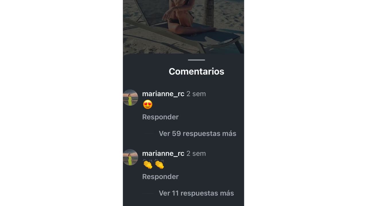 Marianne 'N' dejaba mensajes a Valentina Gilabert antes del ataque.