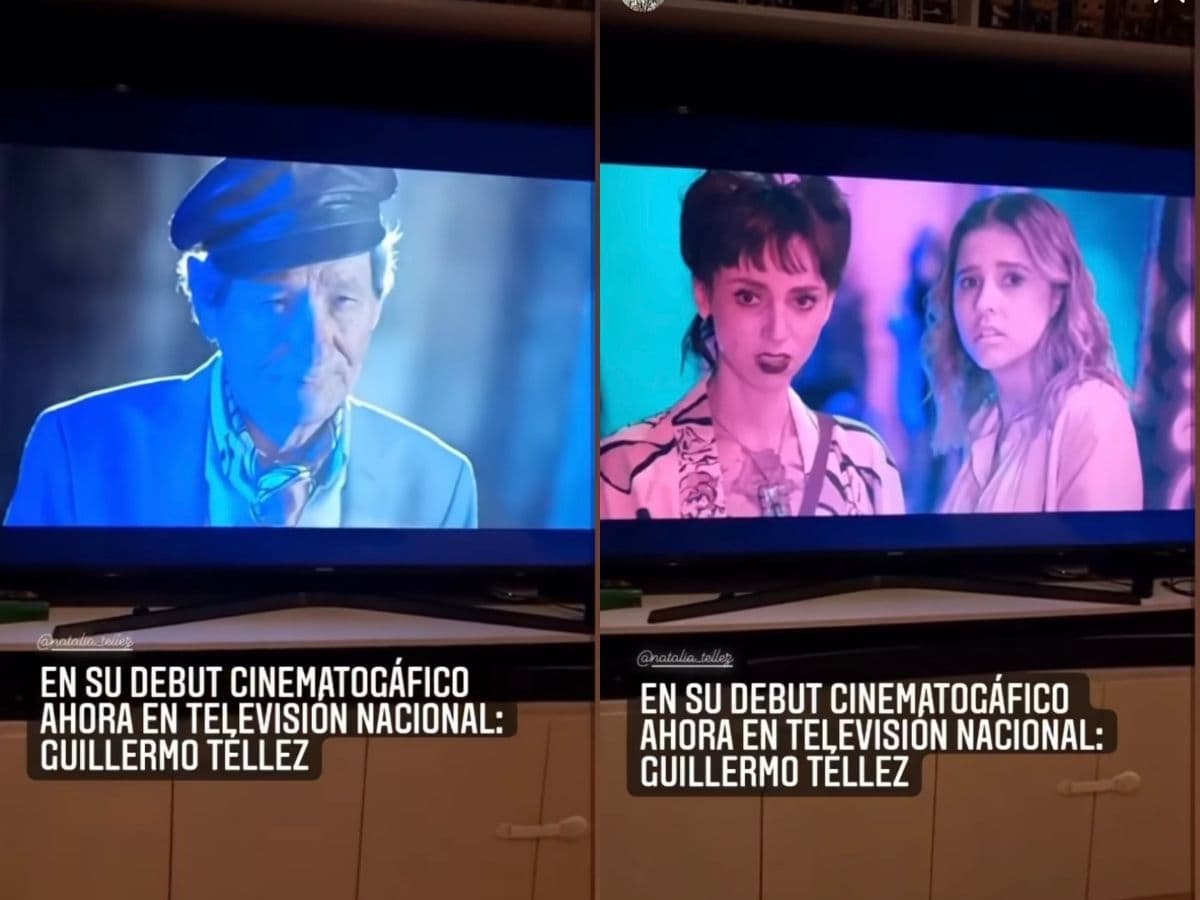 Don Guillermo Téllez debutó en el séptimo arte en 2020.