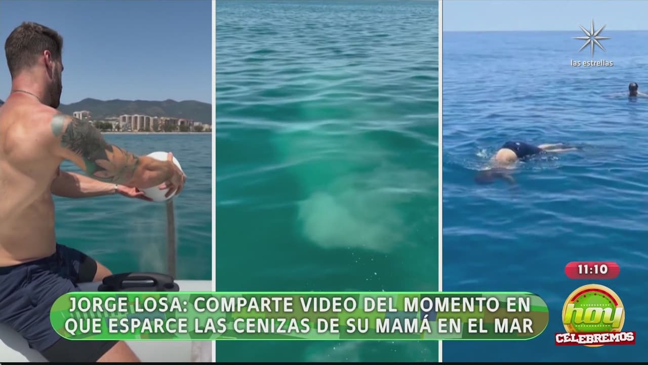 Jorge Losa despide a su mamá.