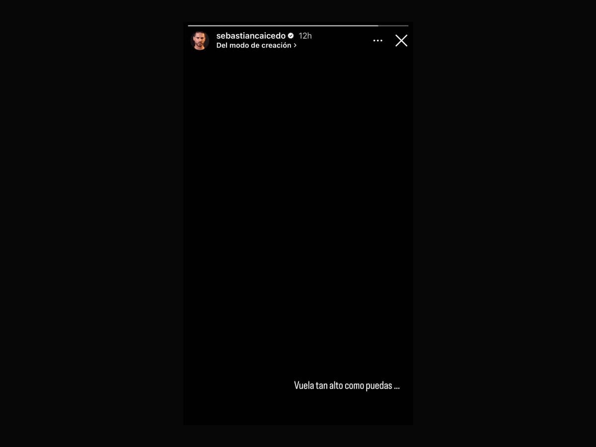 Sebastián Caicedo rompe el silencio tras mensaje de Carmen Villalobos sobre su ruptura.
