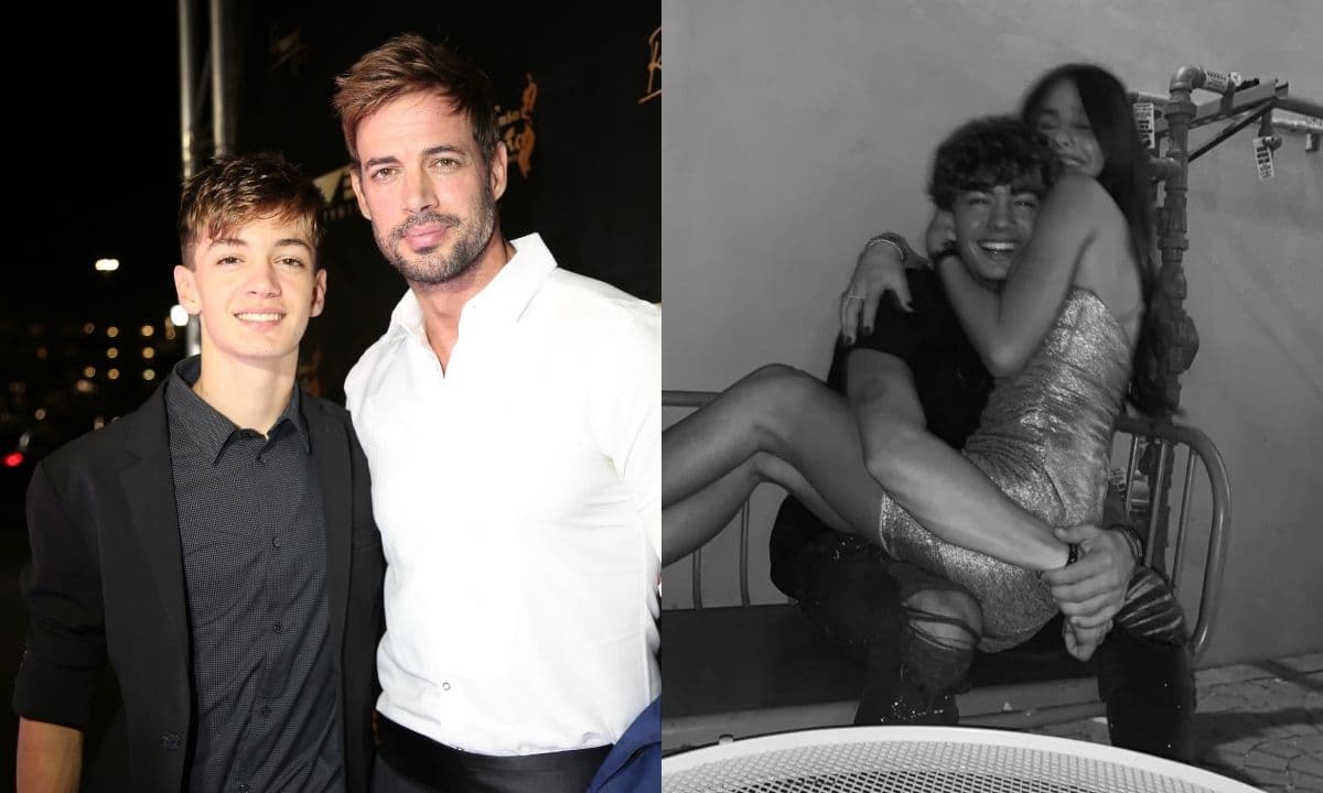 El adolescente tiene 15 años y luce muy enamorado de su guapa novia