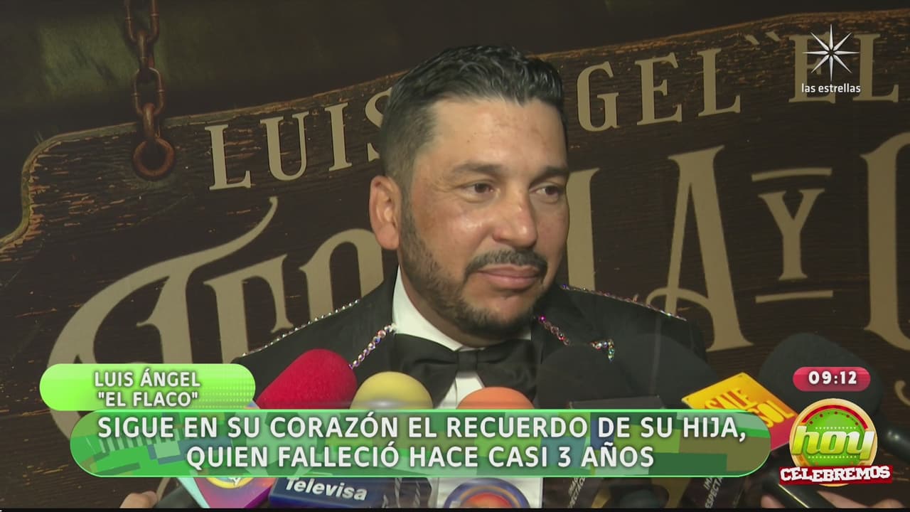 Cantante mexicano habla en Hoy de la muerte de su hija; con voz entrecortada, revela cómo la recuerda