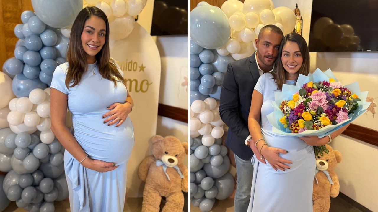 Claudia Martín y Carlos Said continúan celebrando la llegada de su primer hijo