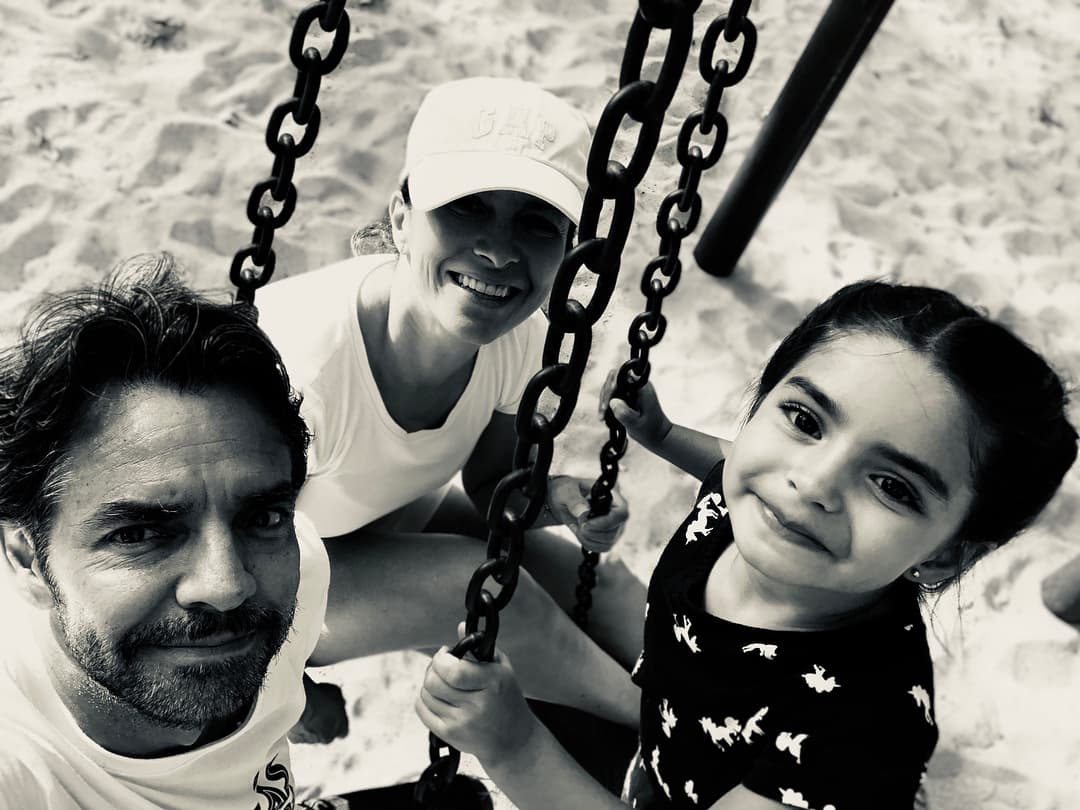 El actor muestra en cada oportunidad que es un padre presente y amoroso