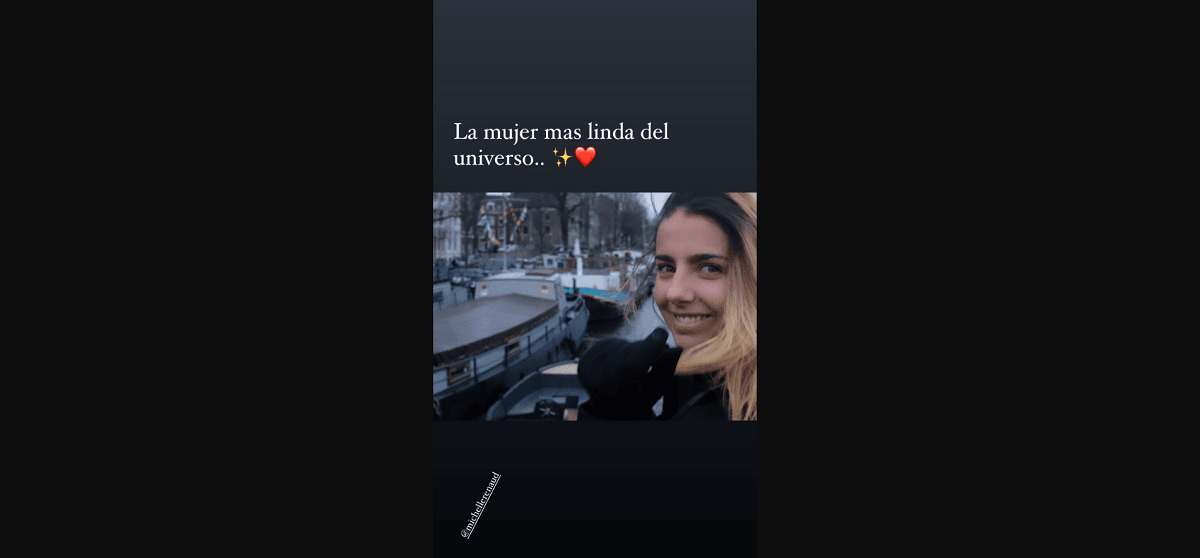 El protagonista de 'Cabo' compartió la imagen en redes sociales
