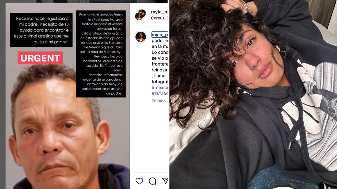 Myla Prado pide ayuda para localizar al presunto responsable de la muerte de su padre.