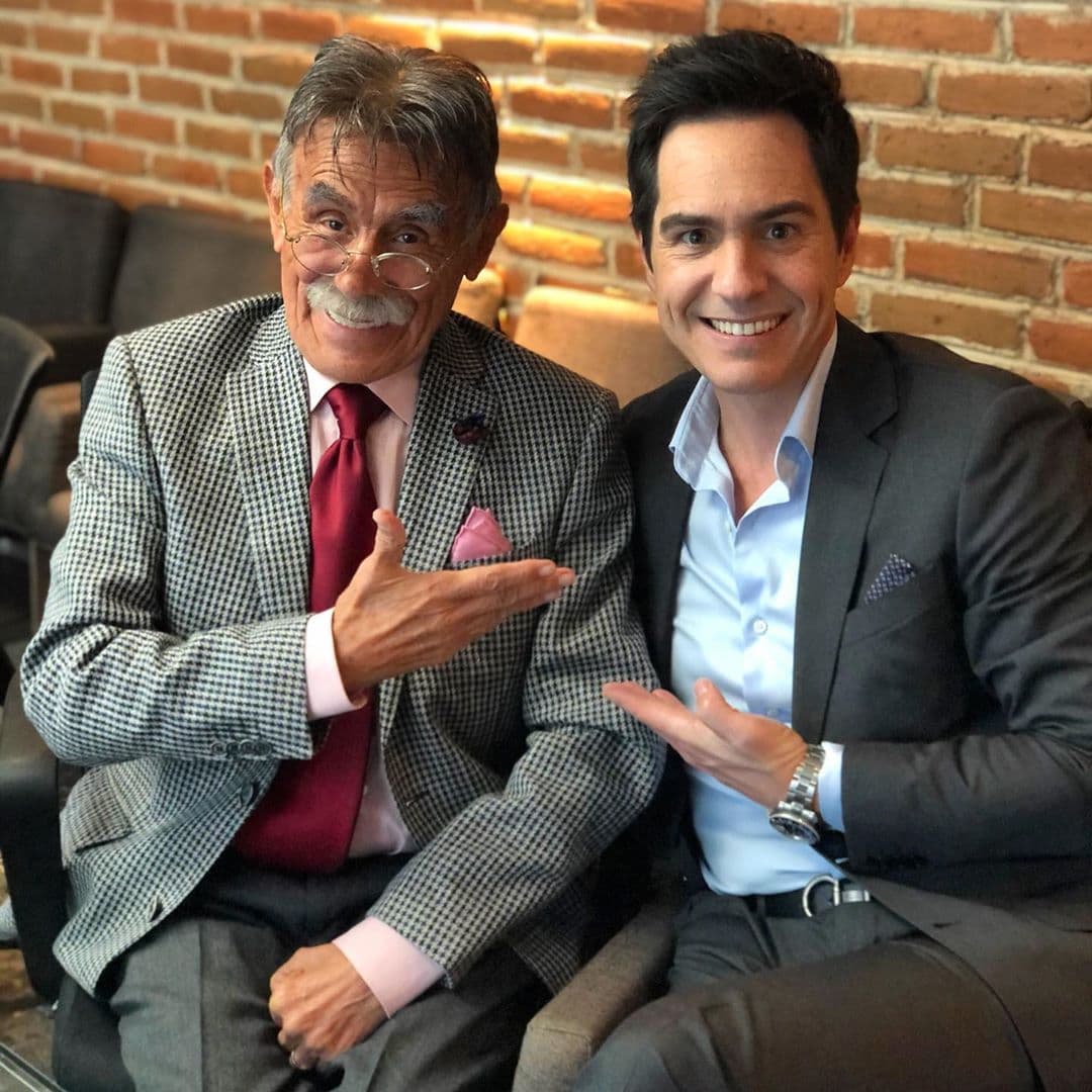 Mauricio Ochmann se reencuentra con el hombre que le dio su primera oportunidad en la actuación