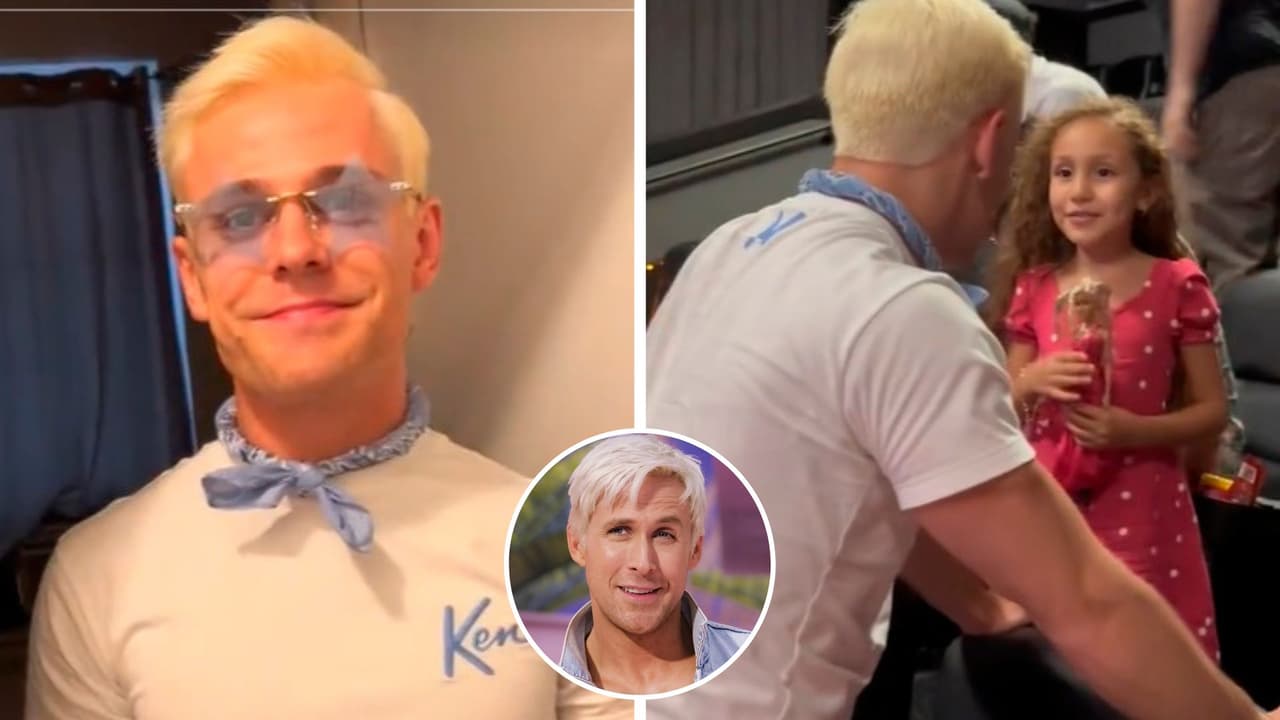 Joven se disfraza de Ken y una niña lo confunde con el muñeco real: él casi termina llorando