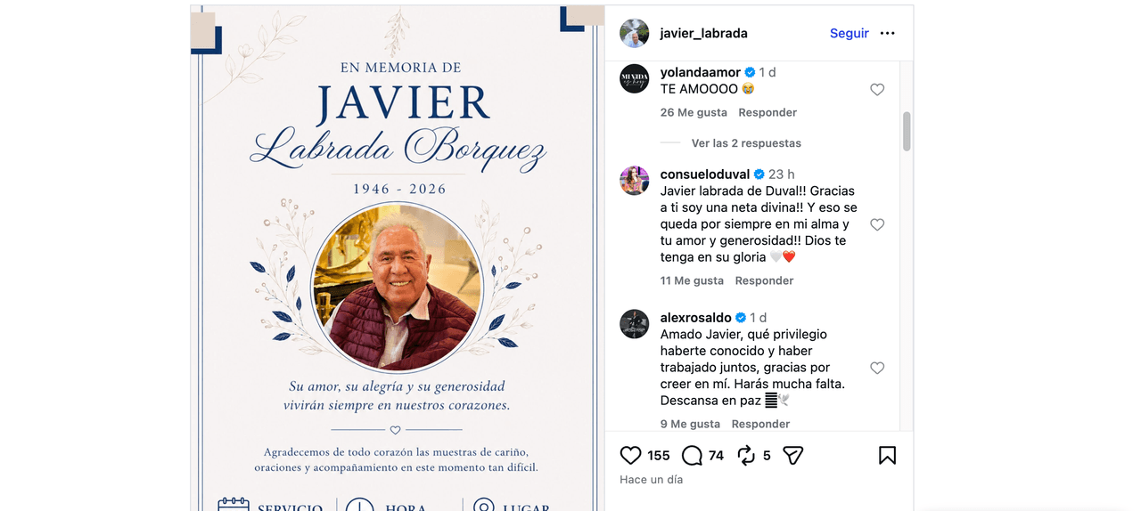 Alessandra Rosaldo está de luto otra vez; con el corazón roto, se despide: “Gracias por creer en mí”