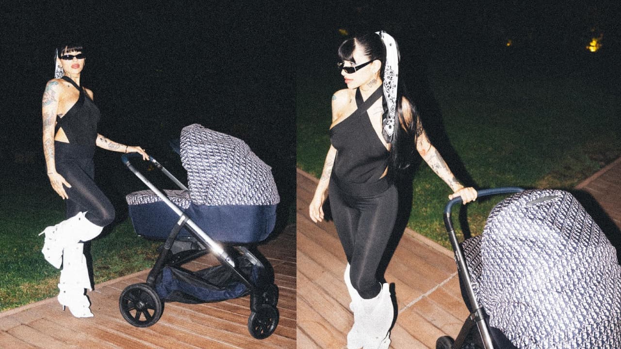 Cazzu muestra lo mucho que disfruta la maternidad