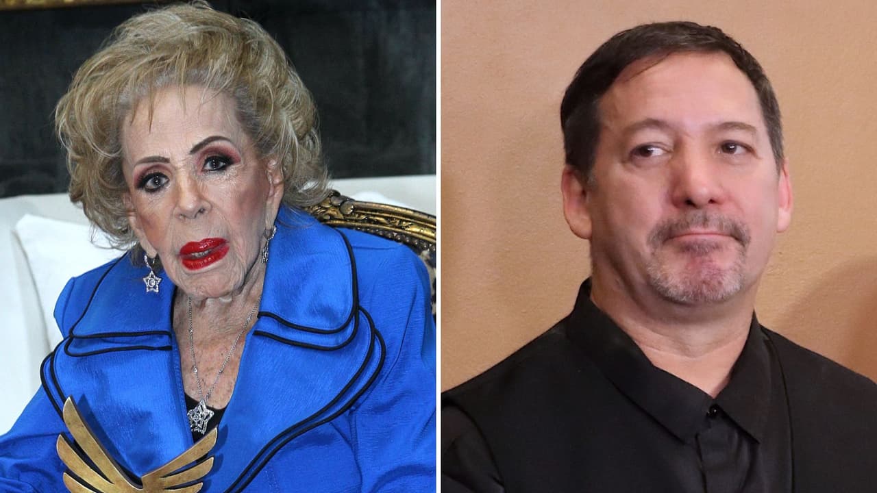 Hijo de Silvia Pinal se derrumba al recibir las cenizas y la prótesis de la primera actriz