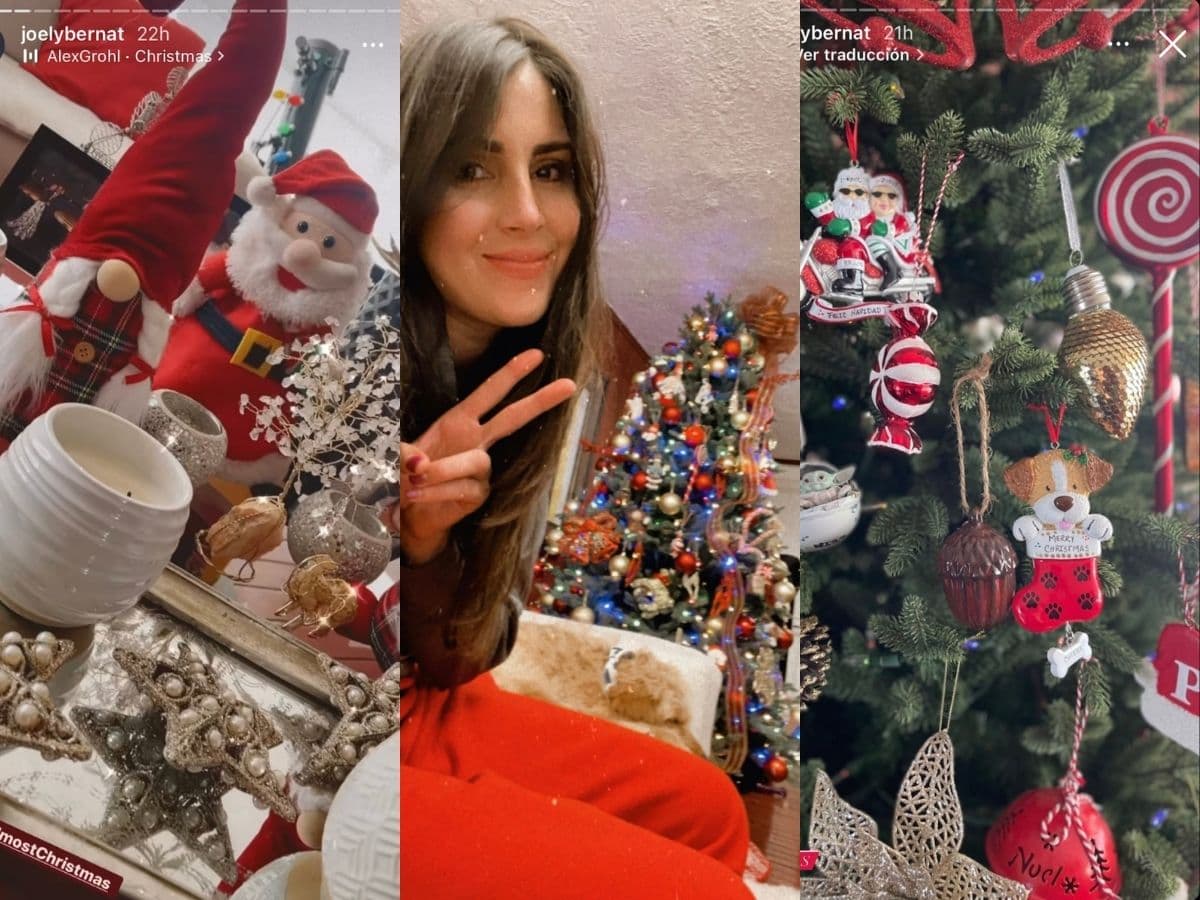 Joely Bernat exhibió la reacción de Paul Stanely al ver que a su casa había llegado la Navidad.