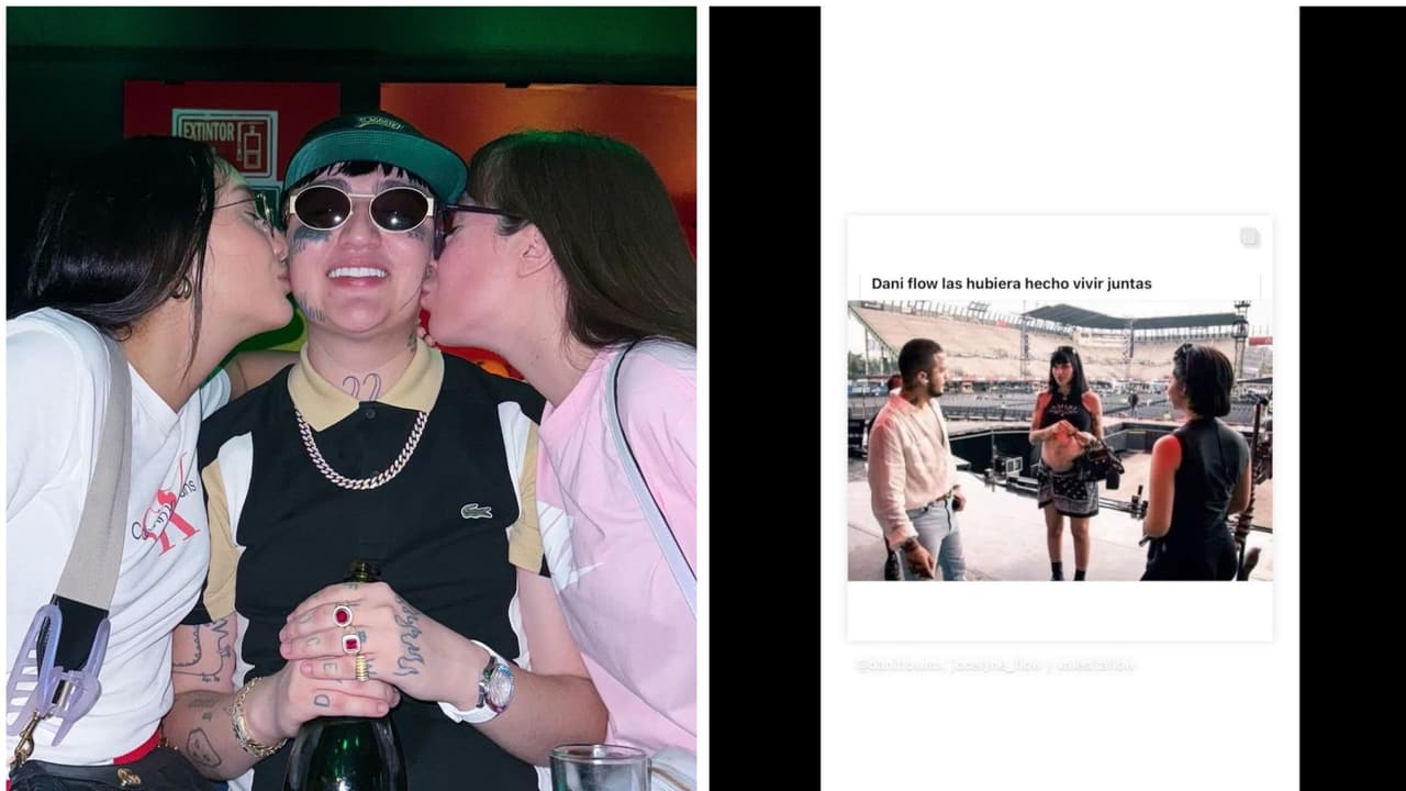 Dani Flow se suma a la conversación que ocasionó en redes la confirmación del romance entre Christian Nodal y Ángela Aguilar