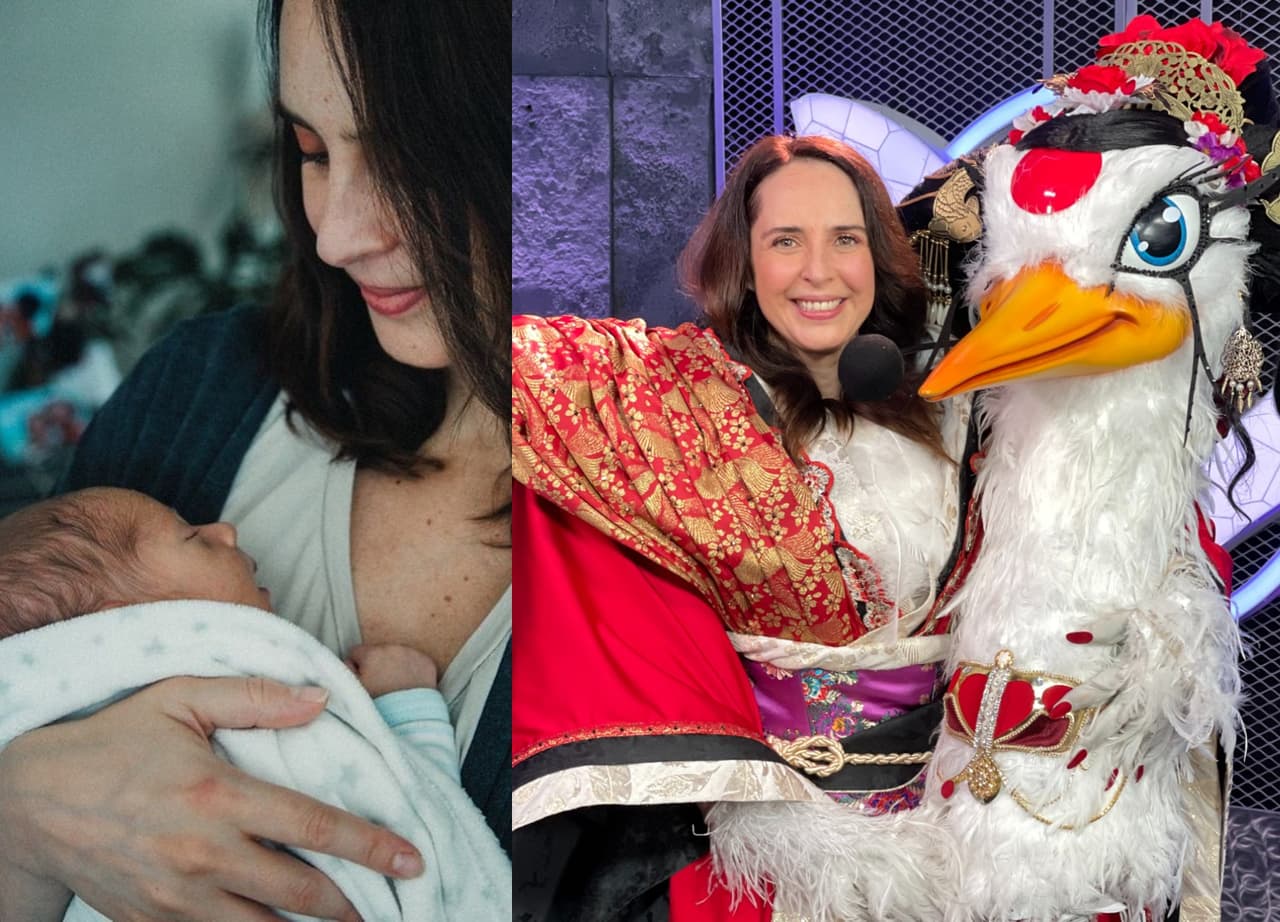 Irán Castillo entrenó con su hijo en ¿Quién es la Máscara?