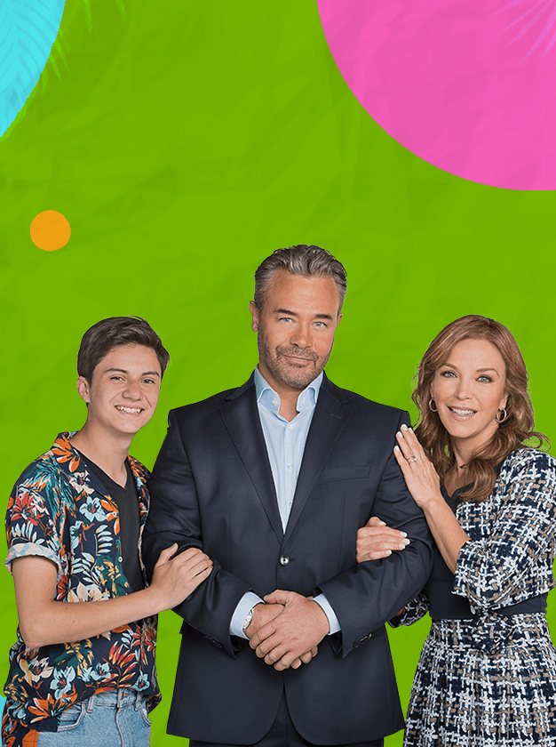 ¿La familia perfecta existe? Diego, Ubaldo y Soledad parece que eso quieren demostrar.