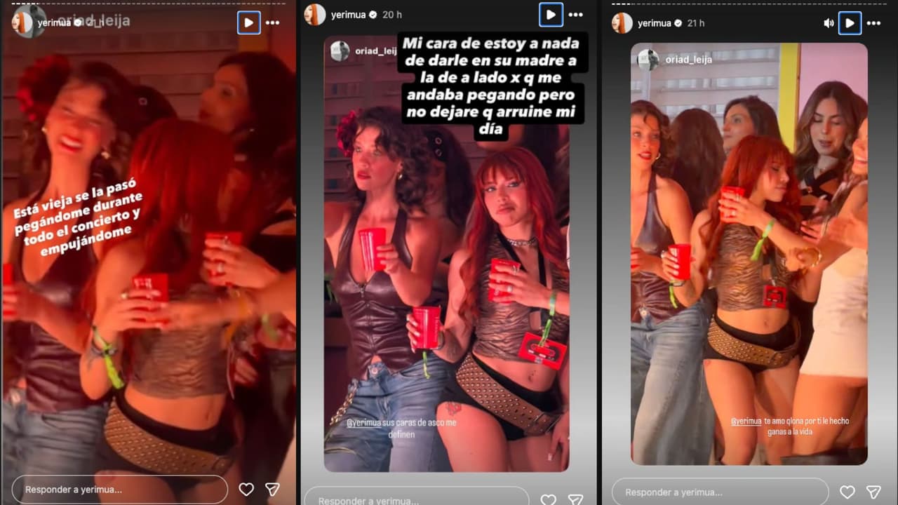 Yeri Mua comparte incómodo momento que vivió durante el concierto de Bad Bunny