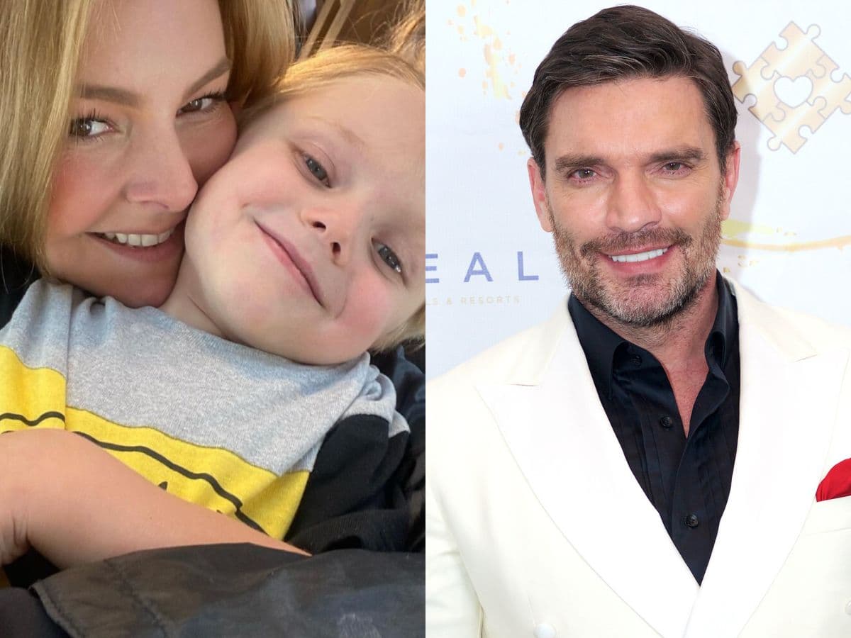 Matías es hijo de Marjorie de Sousa y Julián Gil.