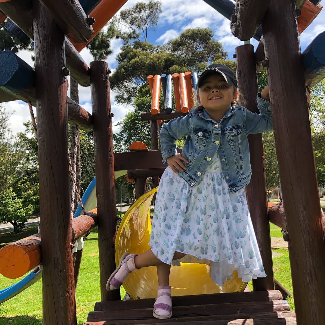 ¡Qué lindo que pase tiempo con su familia!