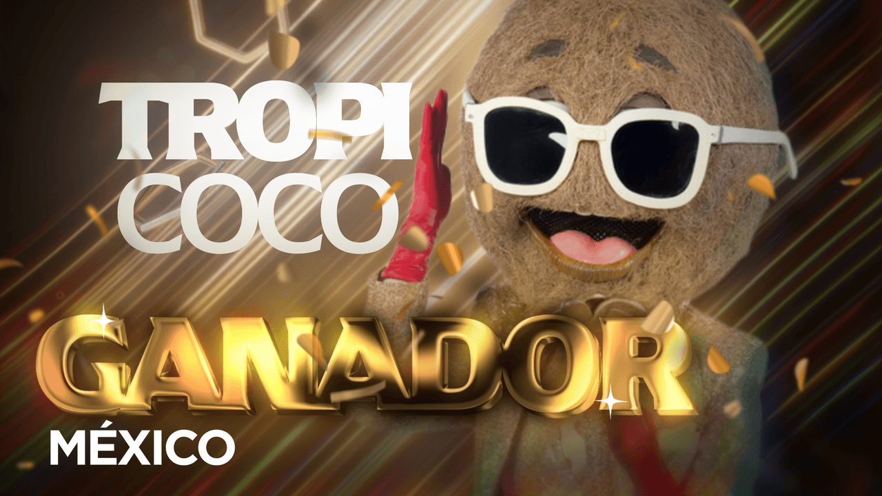 ¡Campeona! Tropi Coco es Paulina Goto y conquista ¿Quién es la Máscara? 2025; revela qué la inspiró para crear a su personaje