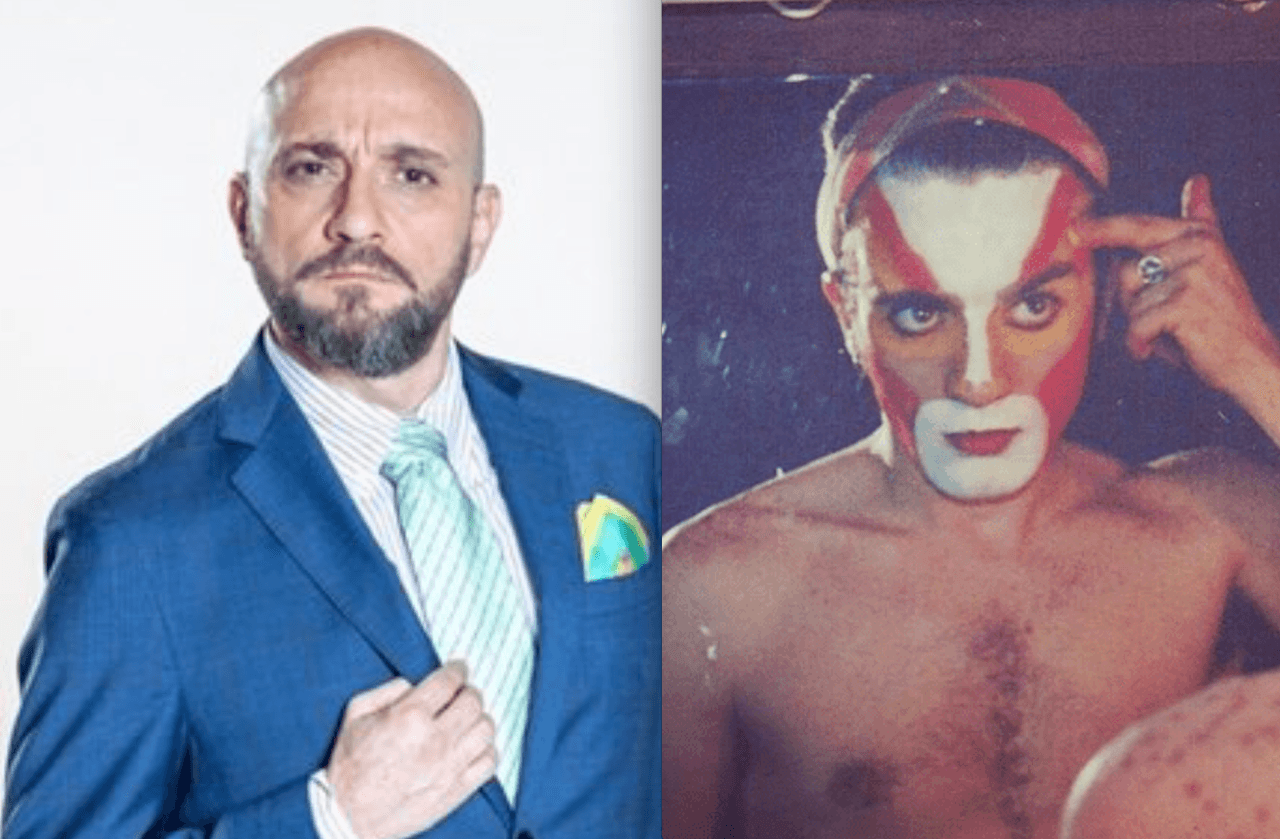 Darío Ripoll ('Luis') inició su carrera en el teatro, esta imagen la compartió desde su cuenta de Instagram.