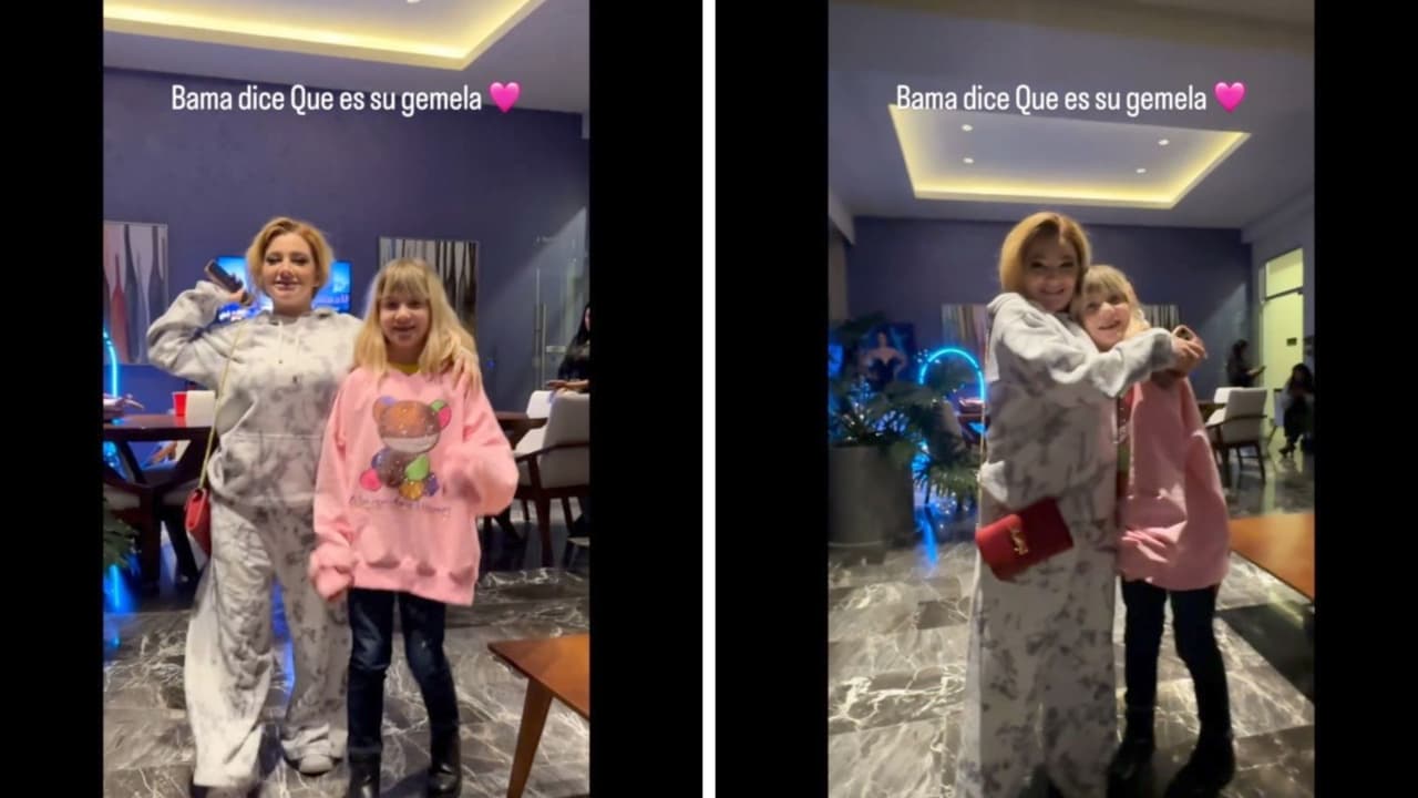 Bama, sobrina de Gala Montes, estuvo presente en la reunión, donde estuvo junto a Briggitte