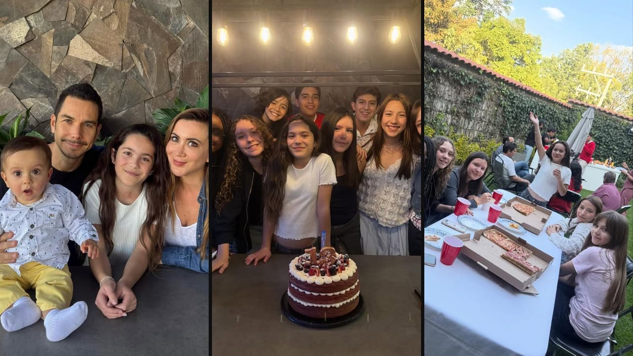 Laia, hija de Mariazel y Adrián Rubio, cumple 13 años