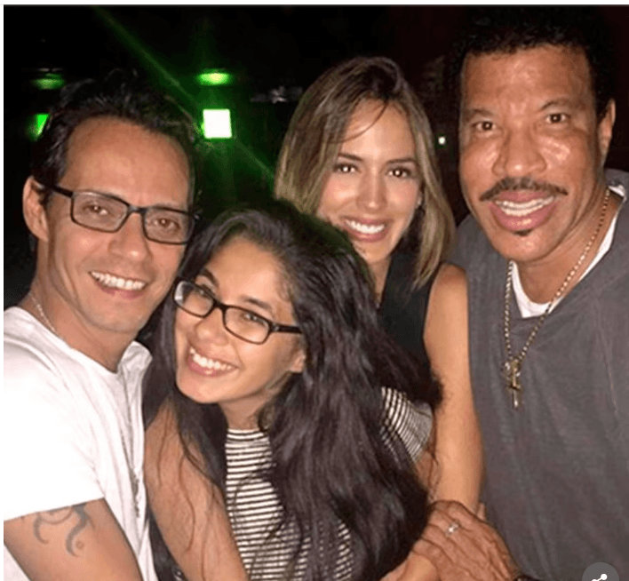 Marc Anthony y su poco conocida hija Arianna