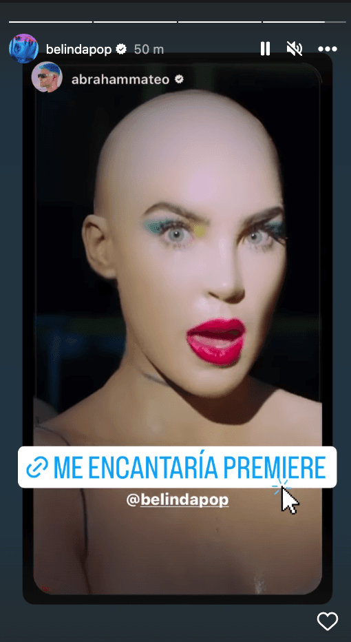 Belinda aparece totalmente rapada y ésta es la razón