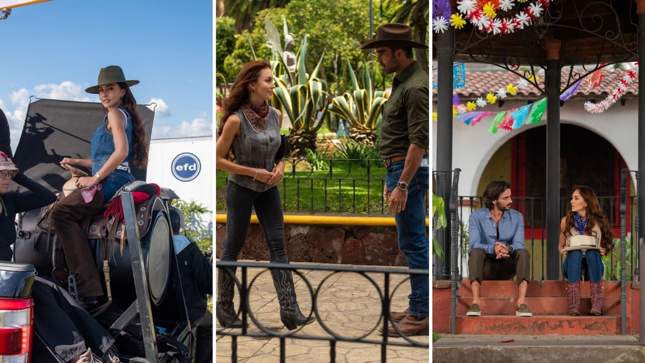 Angelique Boyer comparte fotos inéditas de 'Doménica Montero'.