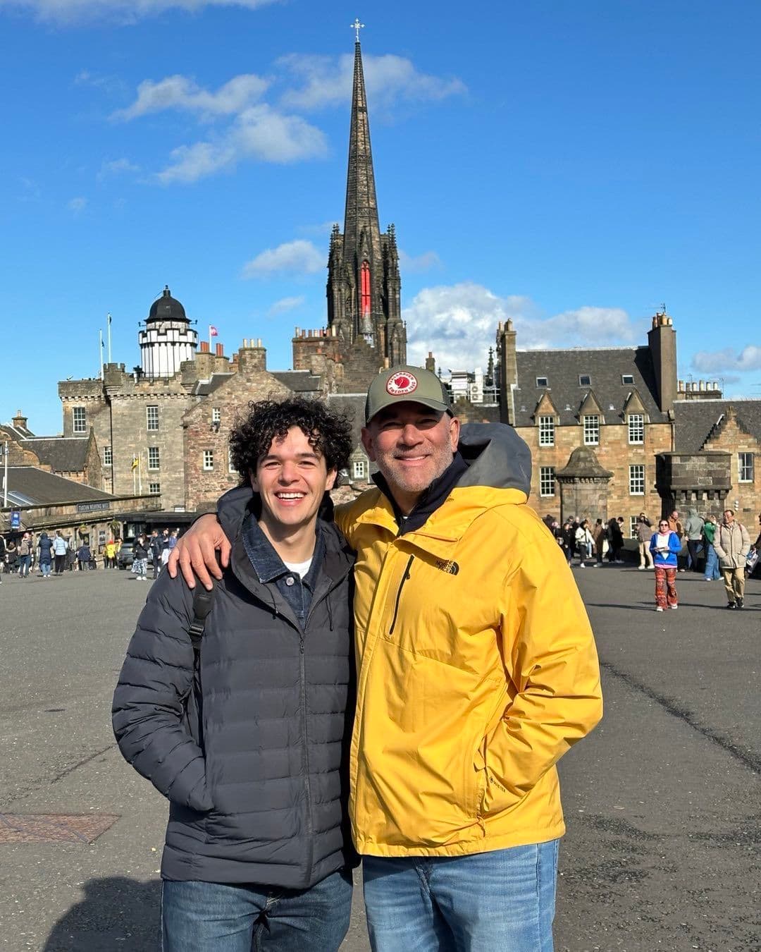 Eduardo Zucchi, hijo de Eduardo Santamarina, también ya ha incursionado en la actuación como su papá.