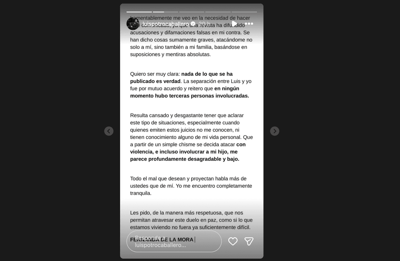 Esposa de exintegrante de Hoy da la cara tras infidelidad y hace tajante petición; él no se calla y reacciona